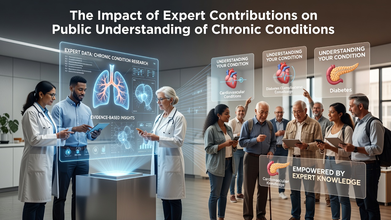 The Impact of Expert Contributions on Public Understanding of Chronic Conditions
